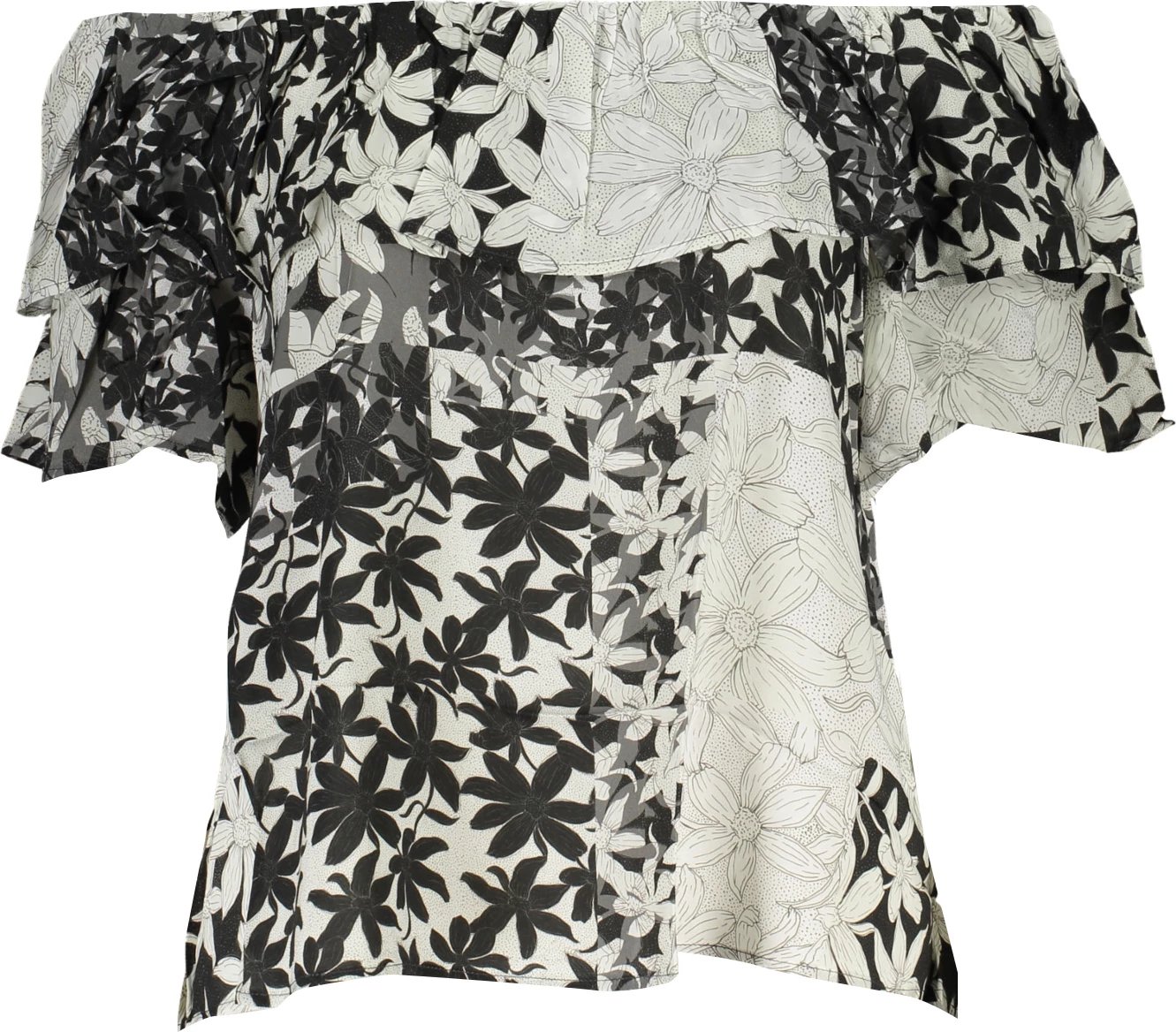 Maicë për femra DESIGUAL, e bardhë