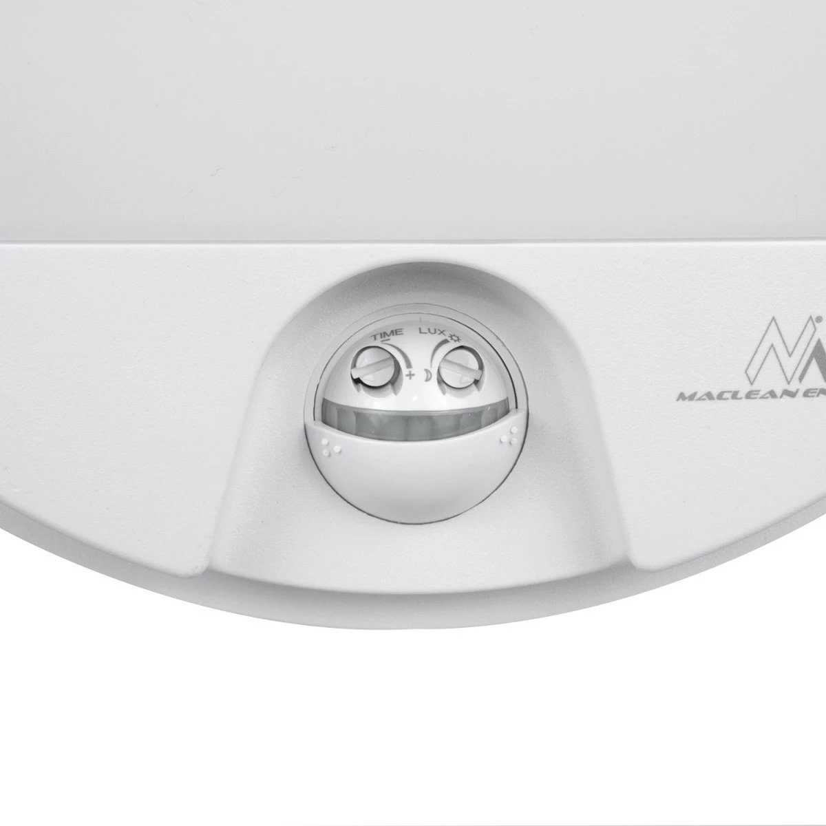 Lampë LED me sensor lëvizjeje, Maclean MCE291 W, 50/60 Hz, rreze 9 m, e bardhë