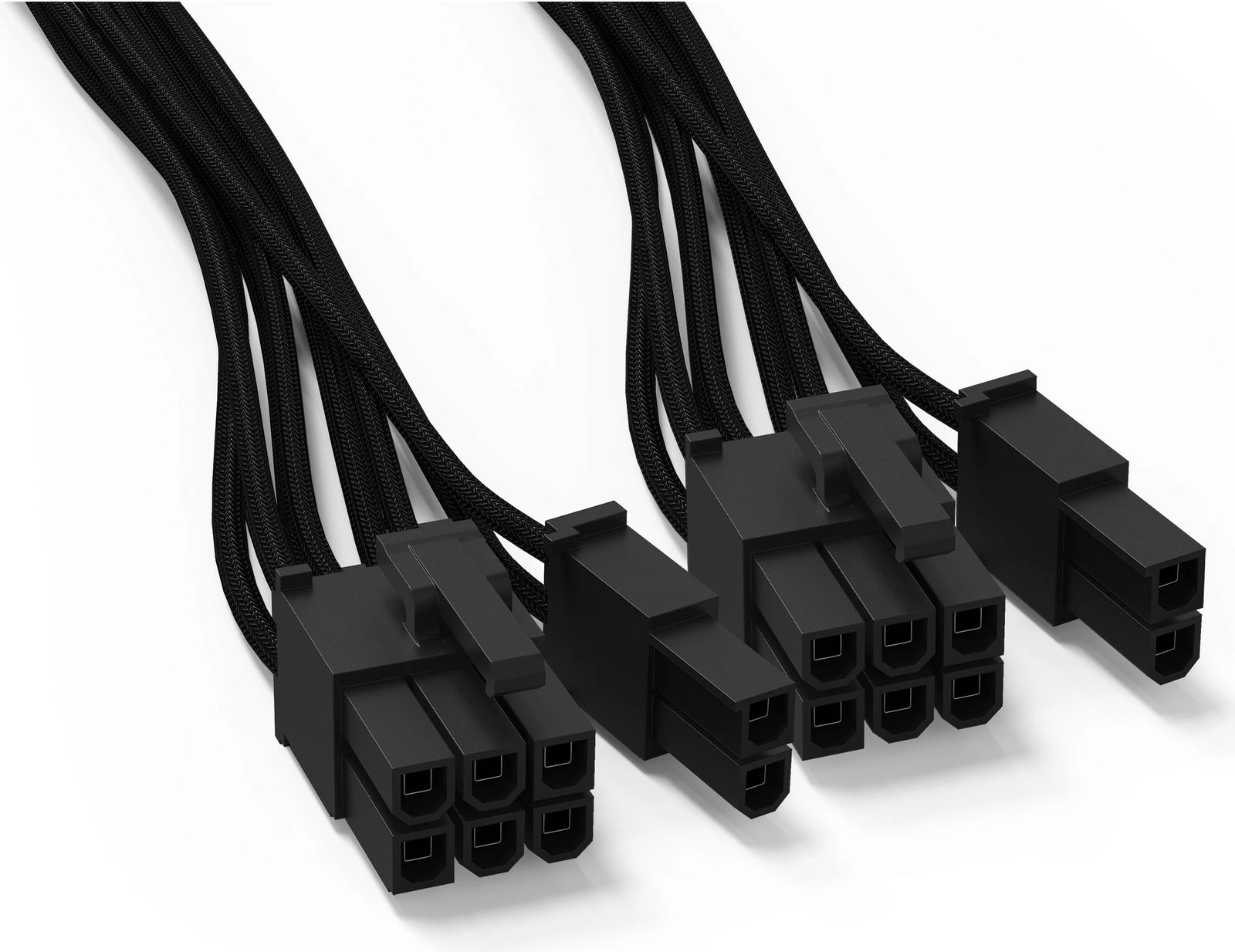 Kabllo energjie PCIe be quiet! CP-6620, 8-pin (6+2), 0.6m, e zezë Kabllo energjie PCIe be quiet! CP-6620, 8-pin (6+2), 0.6m, e zezë