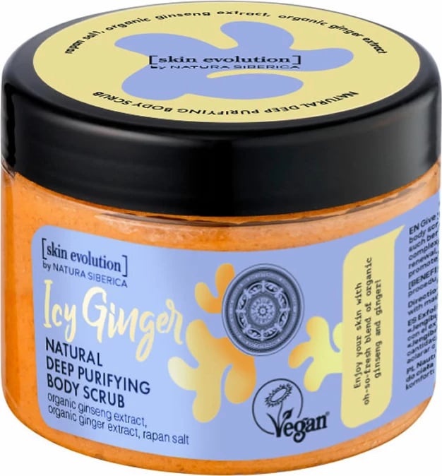 Scrub trupi unisex Natura Siberica Icy Ginger 300ml