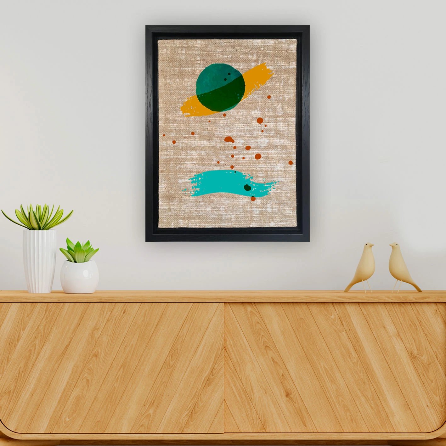 Pikturë dekorative në kanavacë, shumëngjyrëshe, Wallity, LSJ619825365713 - 96136, 96x136cm