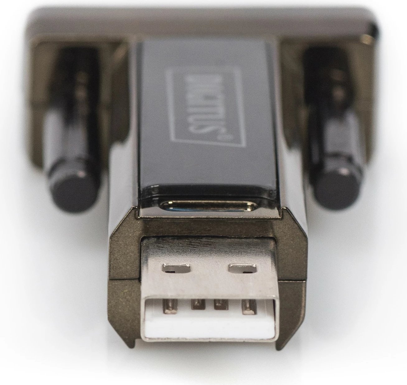 Adapter USB 2.0 në serial D-Sub9 Digitus, 0.8m, i zi