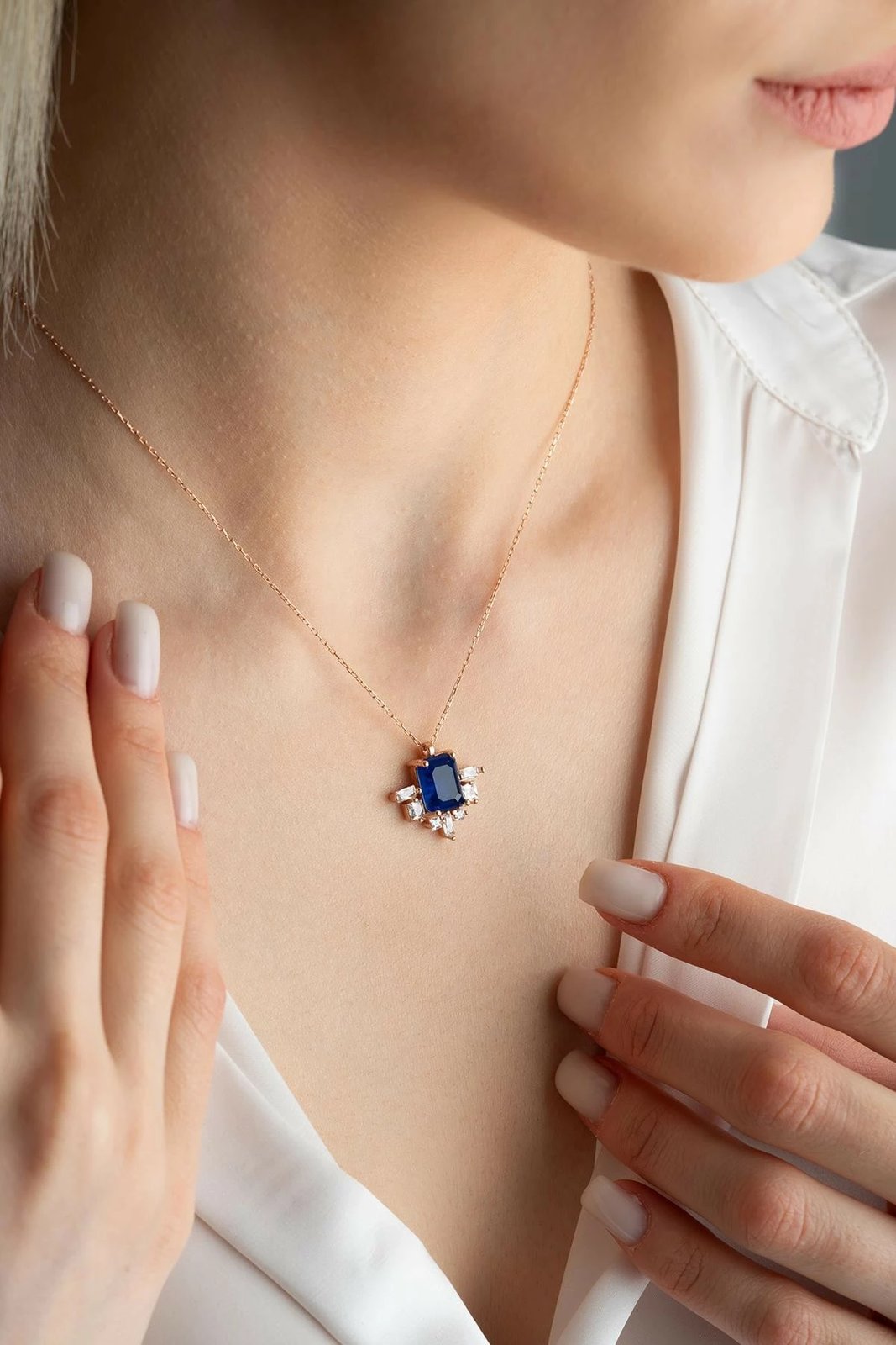 Varëse argjendi Jumeon, ngjyrë rozë e artë dhe kaltër e errët, NRZ999349