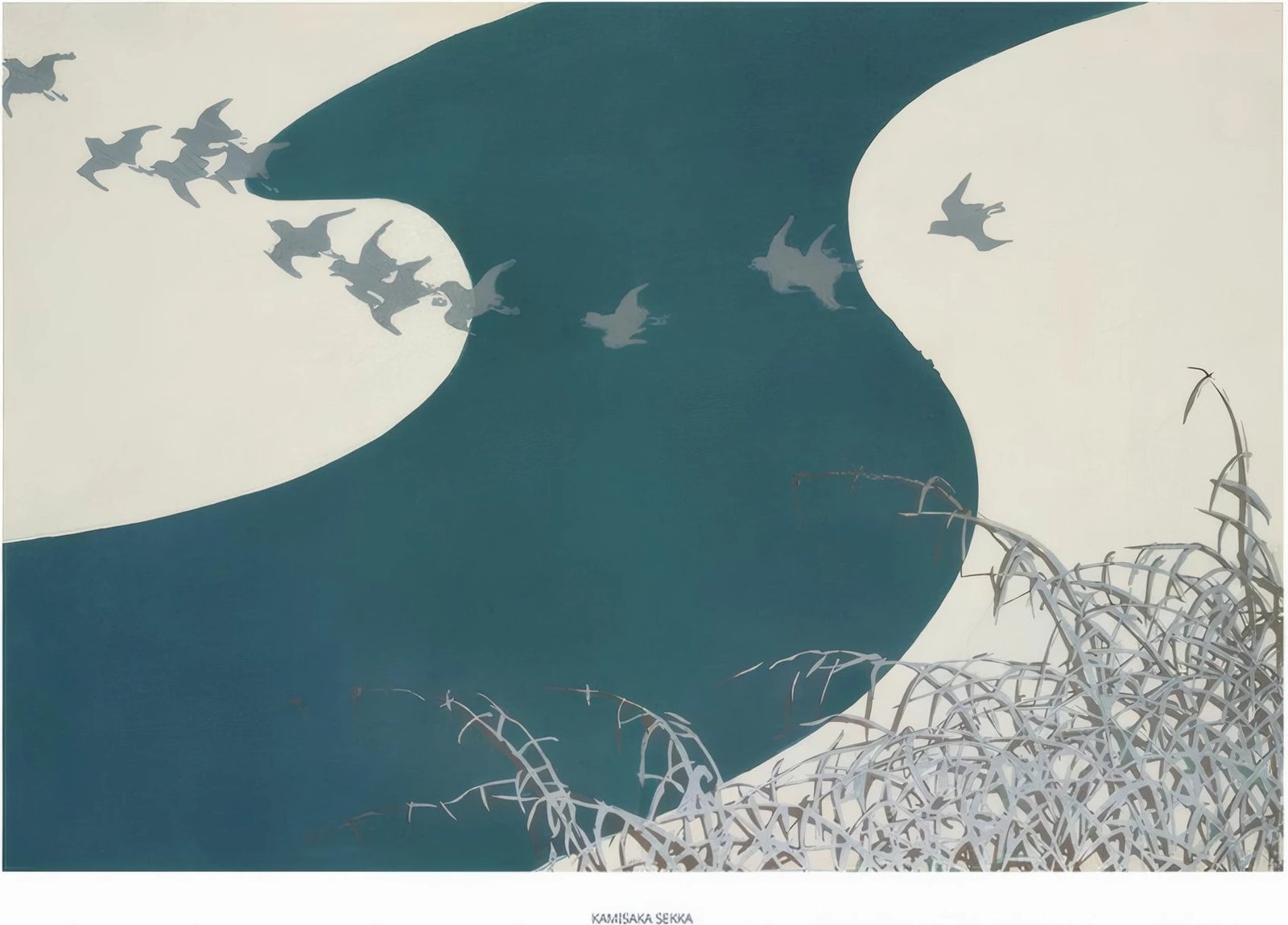 Pikturë dekorative me kornizë, shumëngjyrëshe, Wallity, Lmnmdl9, 33x48cm