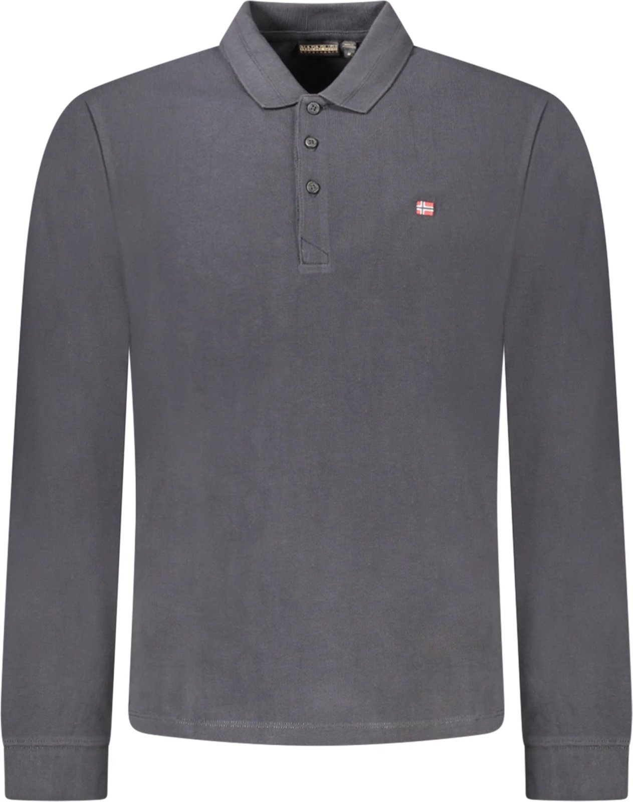 Polo shirt Napapijri meshkuj, të zeza