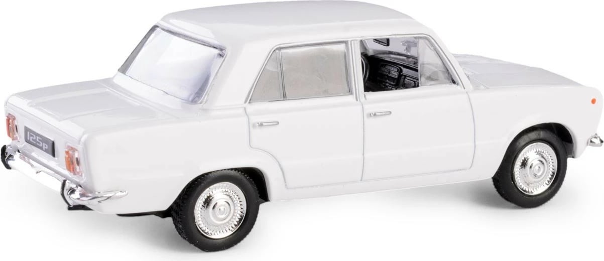 Makine lodër Daffi FIAT 125P, model 1:43, e bardhë