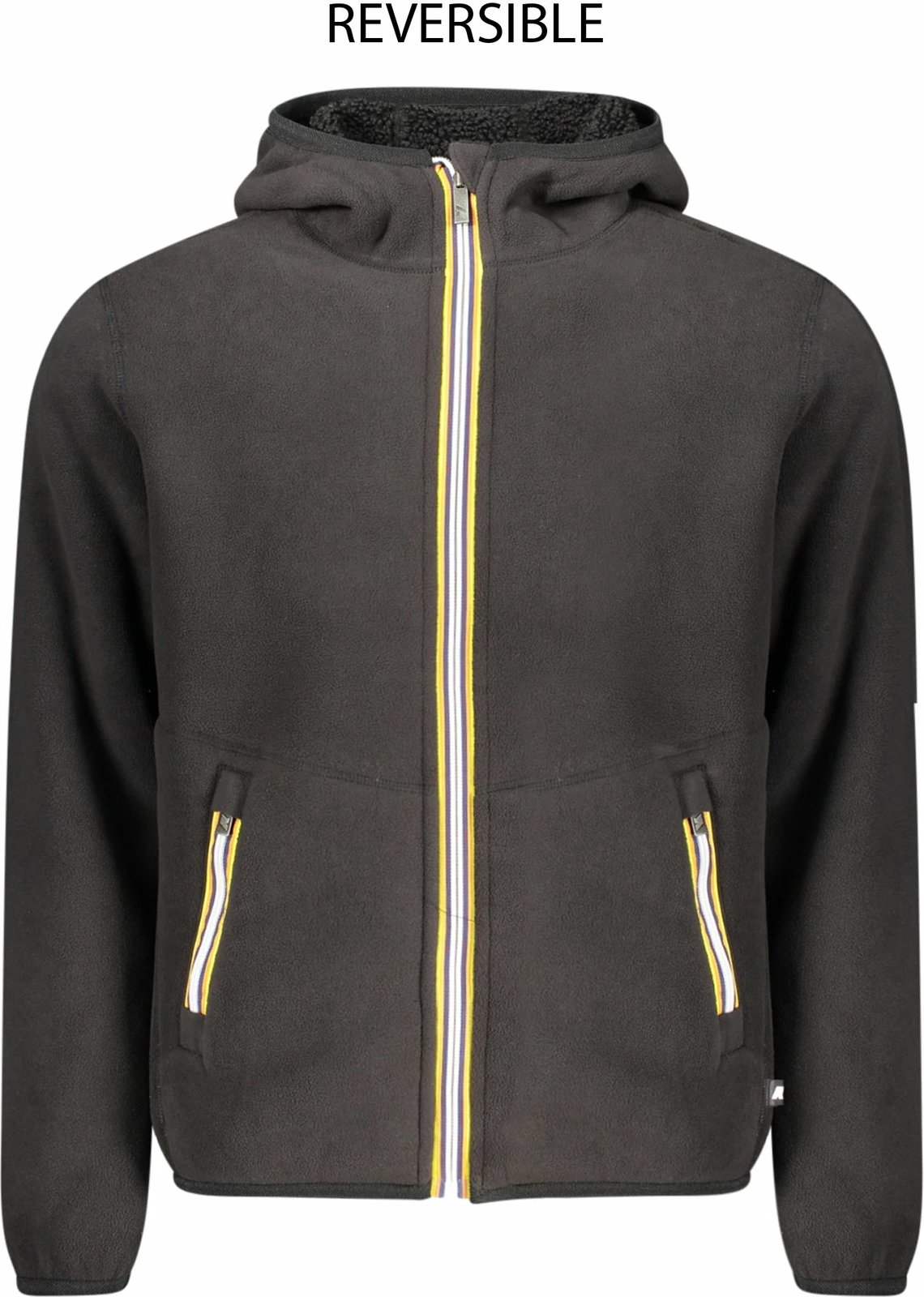 Jakne për meshkuj K-WAY, e zezë