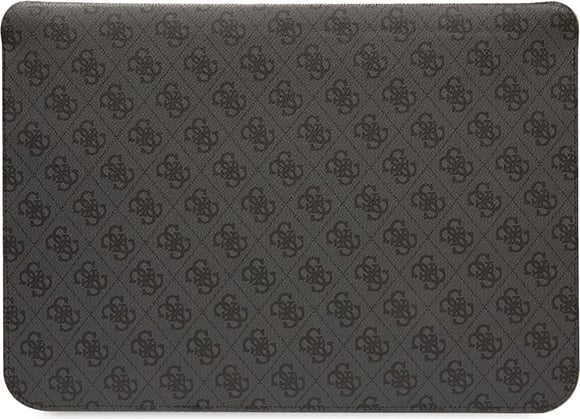 Mbështjellës laptop Guess 4G Printed Stripes, deri 16", e zezë