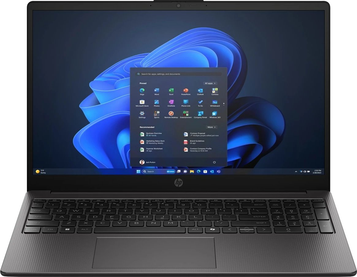 Laptop HP 255 G10, Ryzen 7 7735U, 15.6", 16 GB RAM, 512 GB SSD, Radeon 680M, Silver