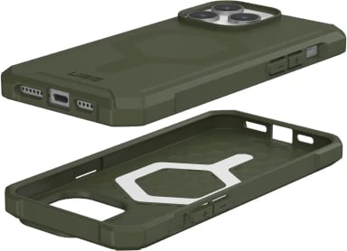 Mbështjellës UAG Essential Armor MagSafe për iPhone 15 Pro Max, i gjelbër