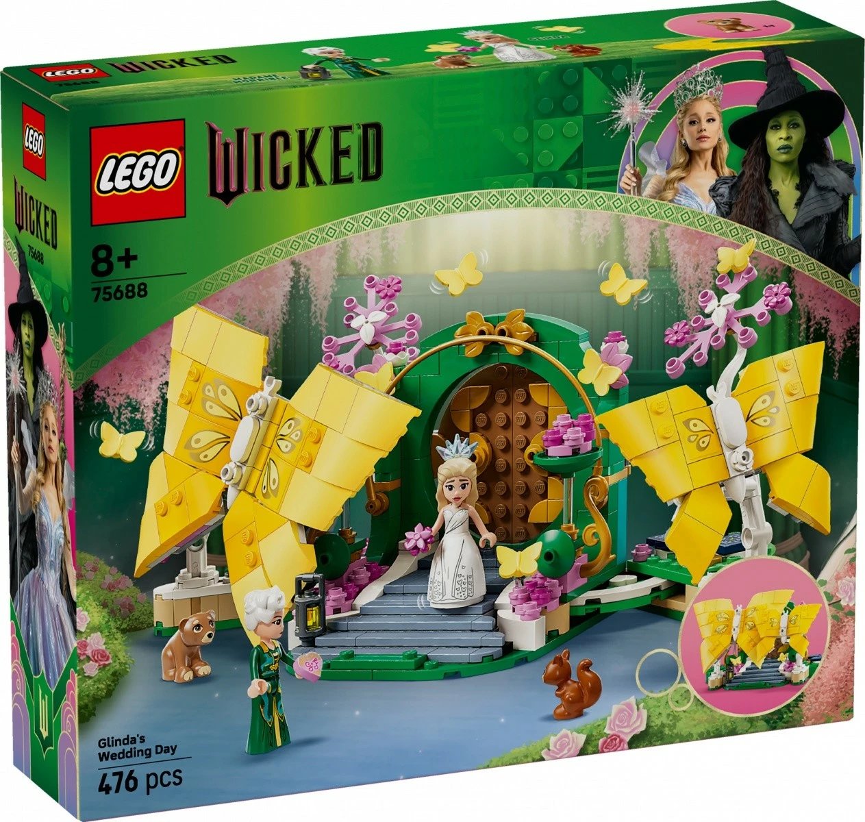 Set ndërtimi, LEGO Wicked, 75688 Glinda's Wedding Day, 476 pjesë, 8+