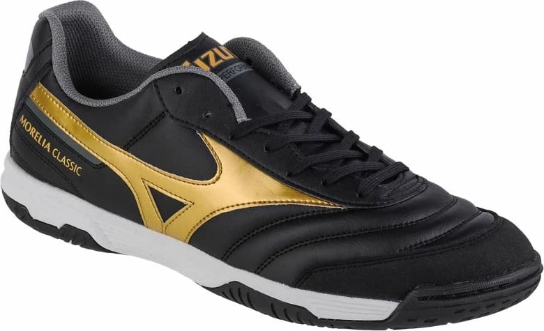 Atlete për meshkuj Mizuno Morelia Sala Classic, të zezë me ari