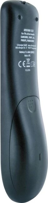 Telekomandë universale Schwaiger UFB1000, 8 taste, IR wireless, e zezë Telekomandë universale Schwaiger UFB1000, 8 taste, IR wireless, e zezë
