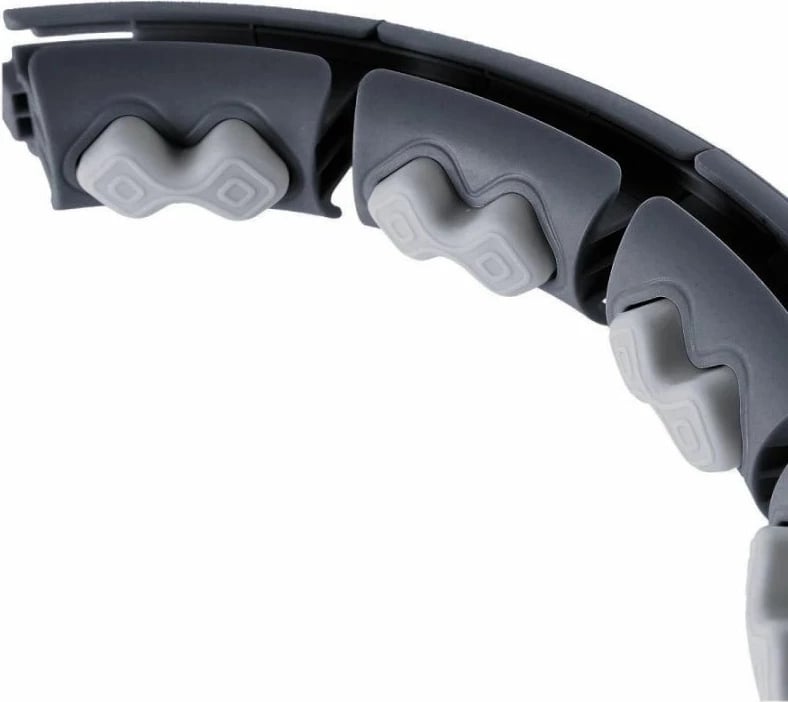 Hula hoop fitness HMS, e zezë