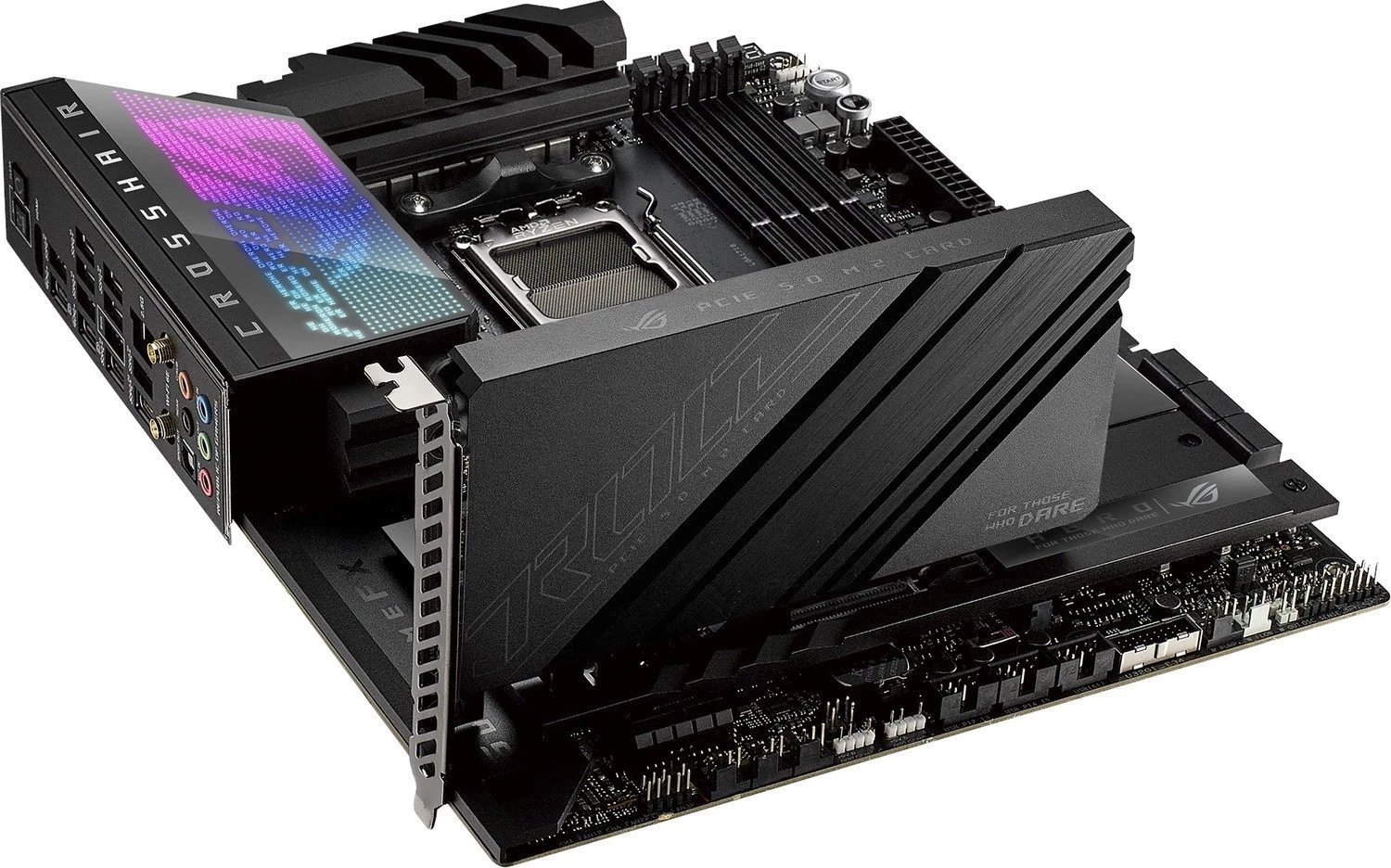 Pllakë amë Asus Rog Crosshair X670E Hero, DDR5, AMD X670 Pllakë amë Asus Rog Crosshair X670E Hero, DDR5, AMD X670