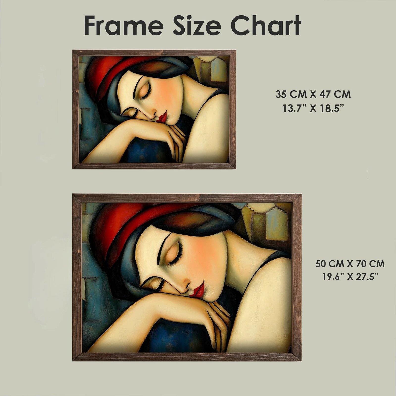 Pikturë dekorative me kornizë, MDF, shumëngjyrëshe, Wallity, TUN129-L