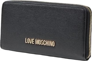 Portofol Love Moschino për femra, i zi