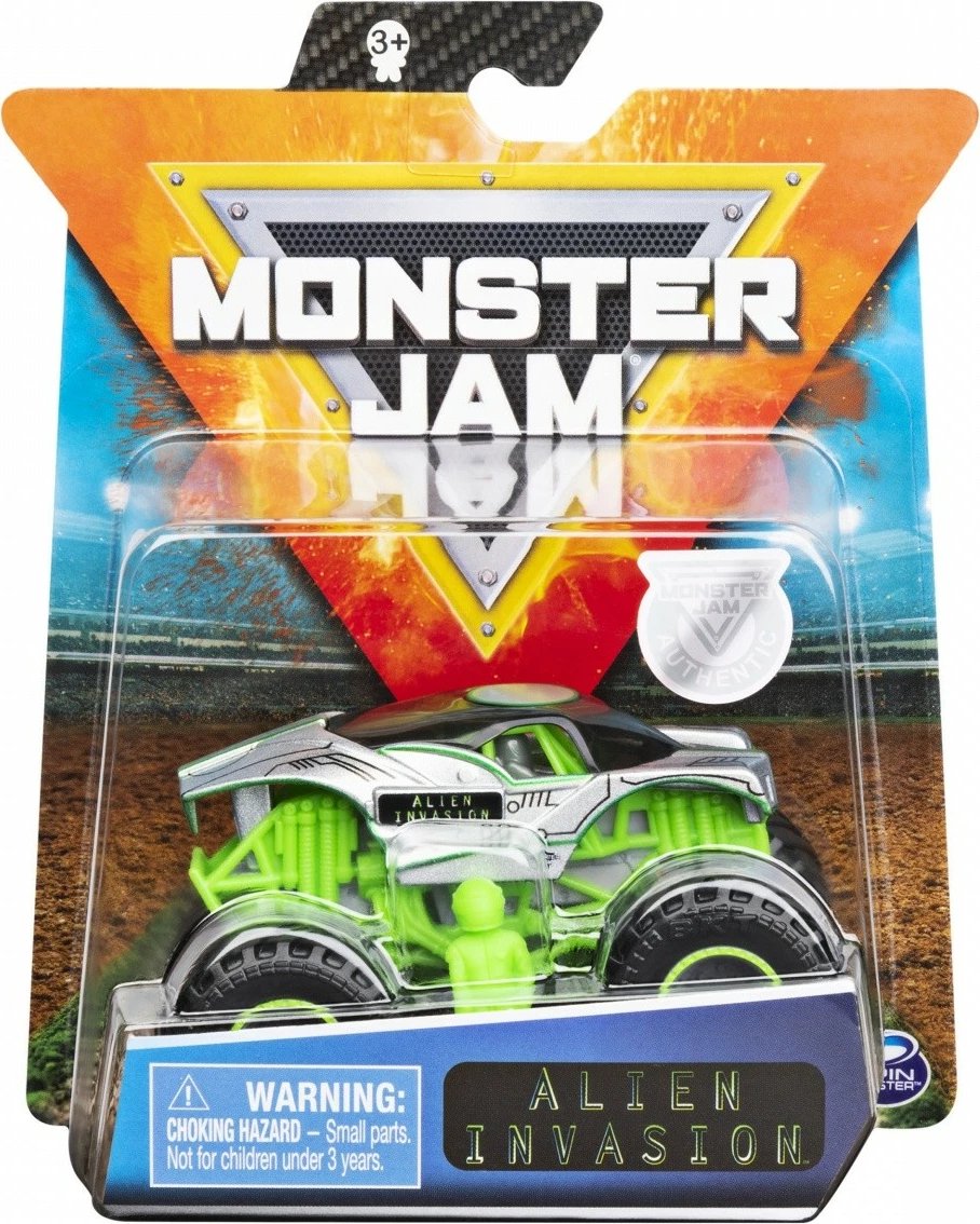 Lodër veturë Monster Jam Spin Master 1:64, metal dhe plastikë, ngjyra të përziera, 1 copë Lodër veturë Monster Jam Spin Master 1:64, metal dhe plastikë, ngjyra të përziera, 1 copë