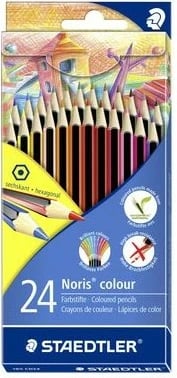 Set lapsa ngjyruese STAEDTLER 185 CD24, 24 ngjyra, multikolor