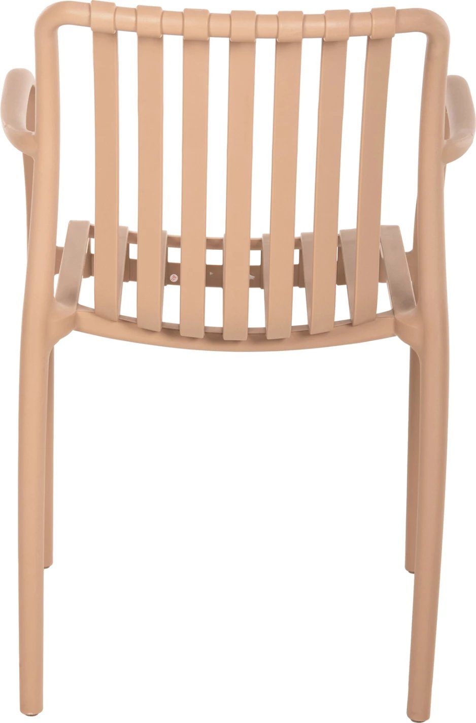 Karrige me krahë polipropileni TIPPY FH5940.03, ngjyrë kapuçino, 55x55x81H cm