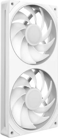 Ventilatorë NZXT F240 RGB CORE PWM, 2x12 cm, i bardhë
