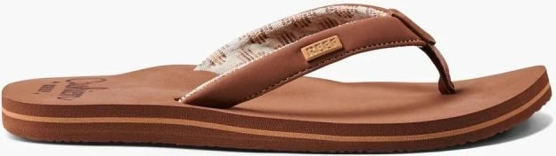 Sandale flip-flop për femra Reef, kafe
