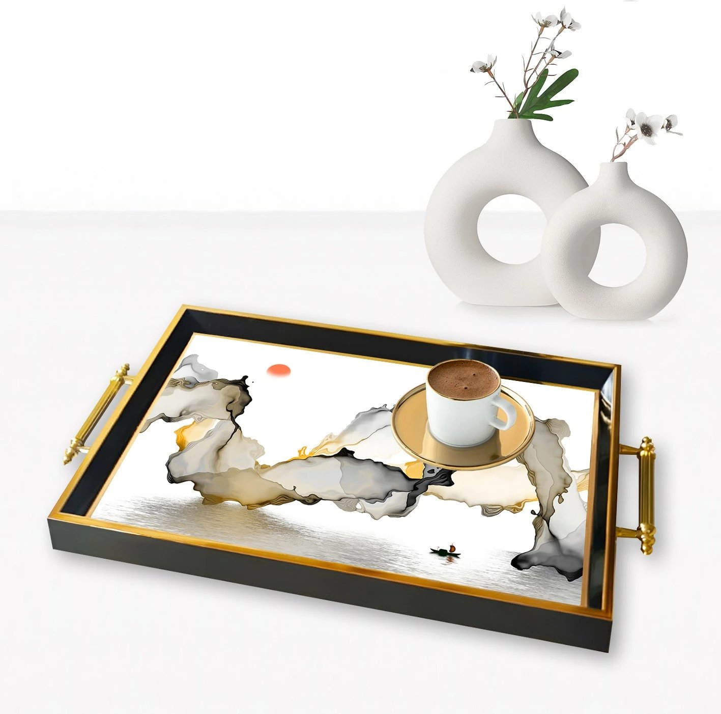 Tabaka qelqi, dizajn Aberto, TPA9876, shumëngjyrëshe