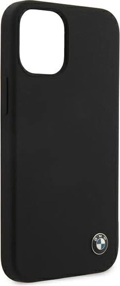 Mbështjellës BMW Silicone Signature për iPhone 12 mini, 5.4", i zi