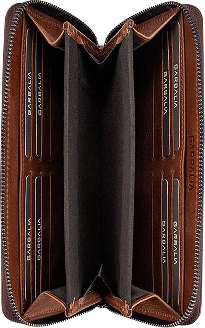 Portofol unisex Zoozie Bags Murphy, ngjyrë kafe