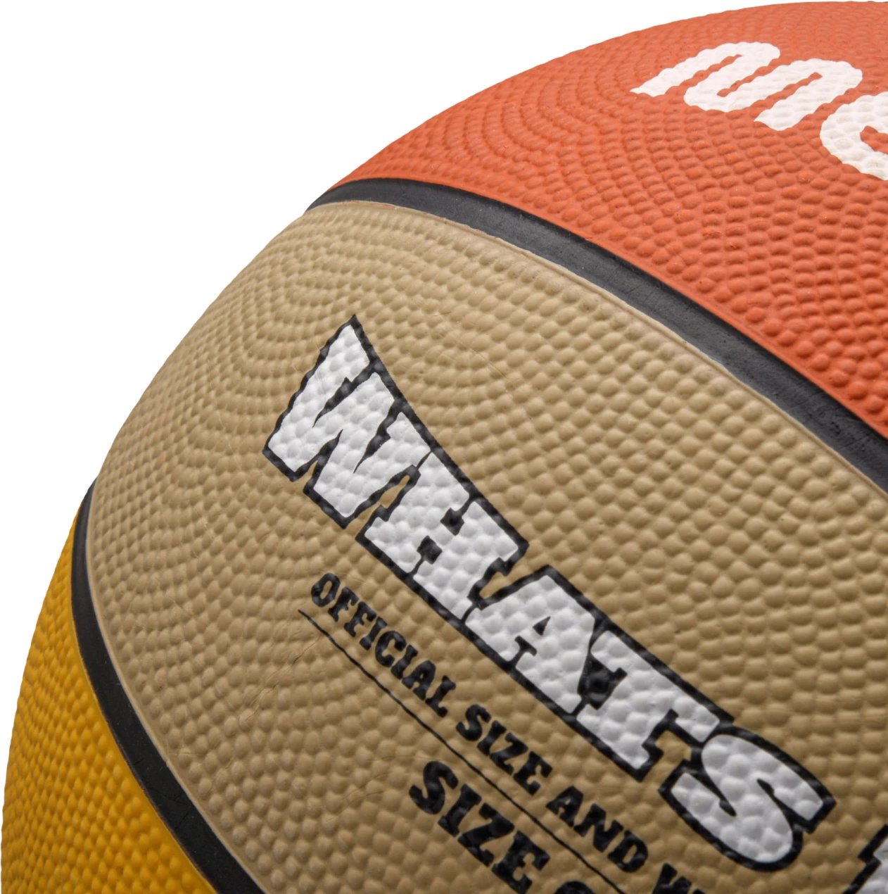 Top basketbolli Meteor, portokalli-bezhë