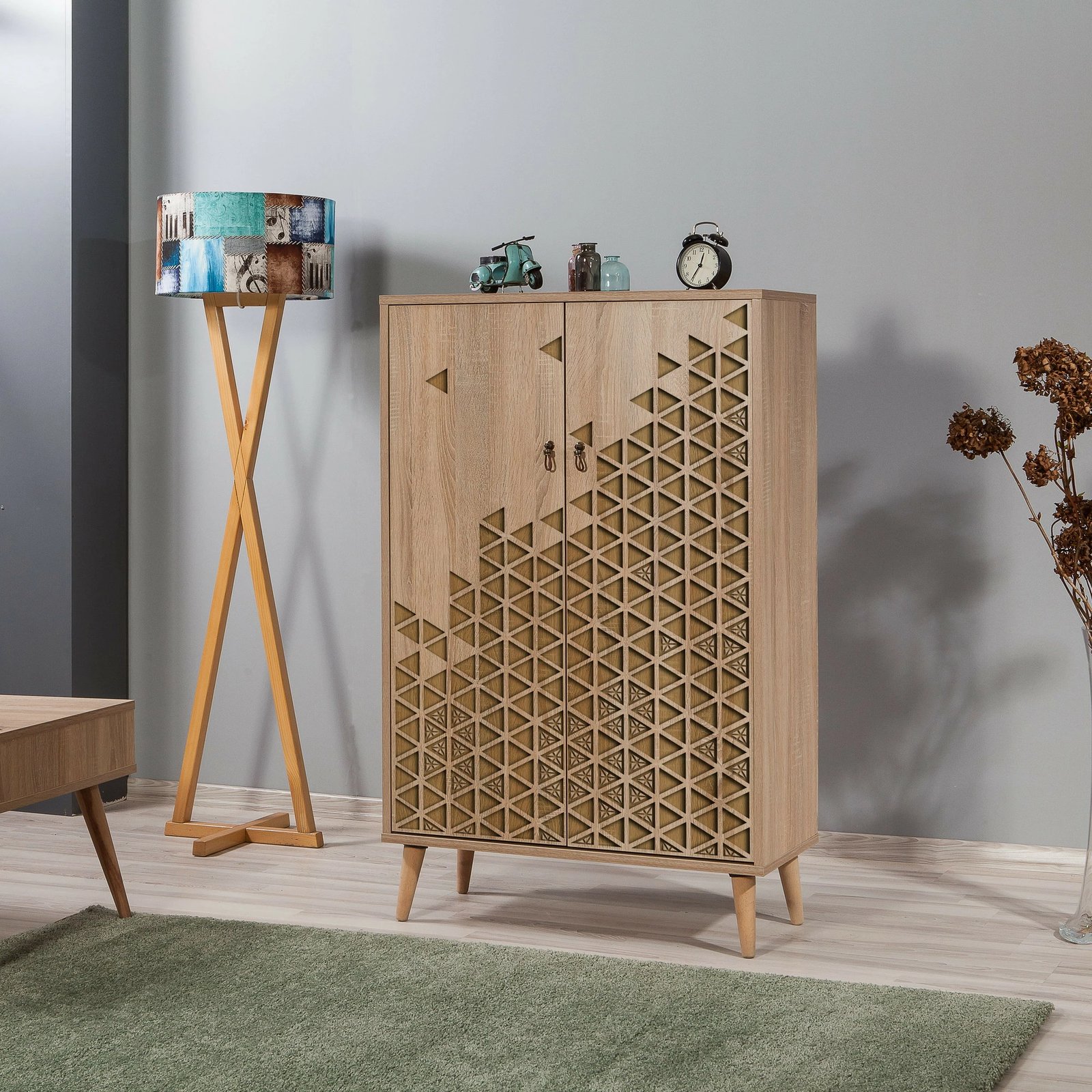 Dollap multifunksional, ngjyrë lisi Sonoma, Multibox - 120