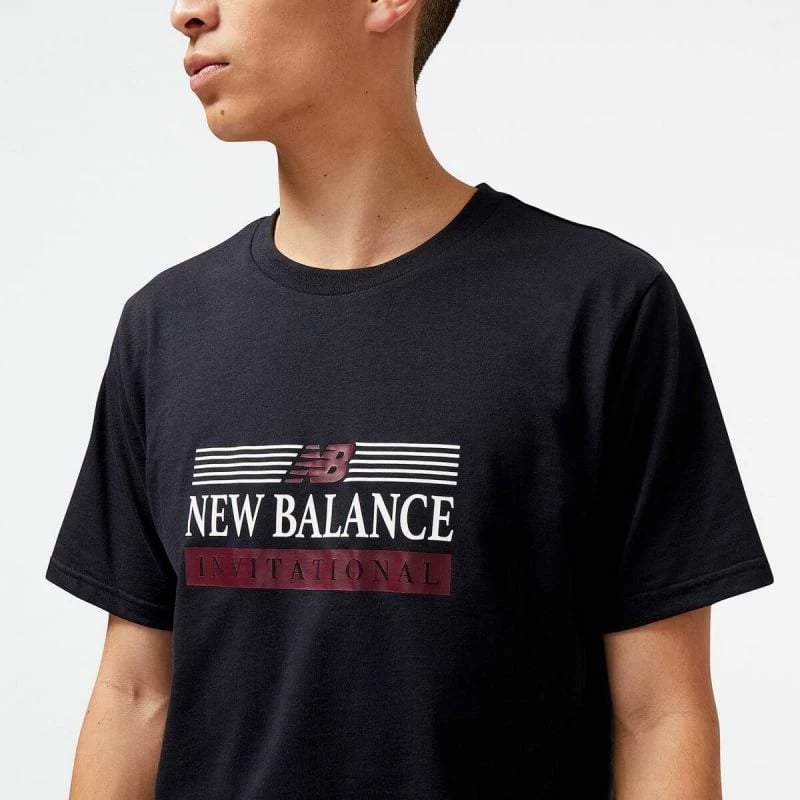 Maicë për meshkuj New Balance, e zezë