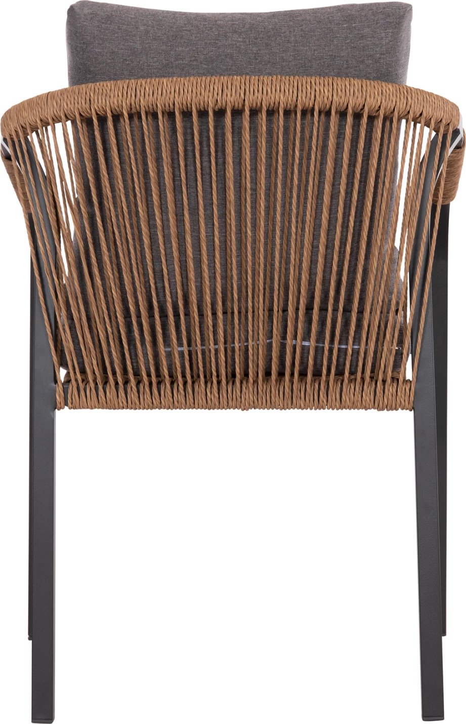 Karrige Maerly FH6051.03 alumini, anthracite, jastëk, P.E. Rattan, 57x60x84H cm
