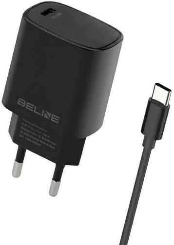 Karikues muri Beline BLNCB20C, 20W, me kabllo USB-C, Zi