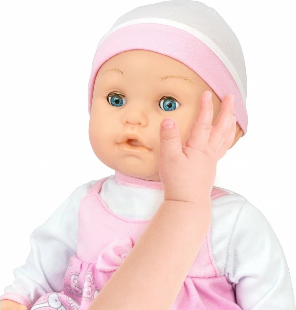 Kukull interaktive Artyk Natalia Rozkoszny Baby Doll, 40 cm, me aksesorë, Rozë