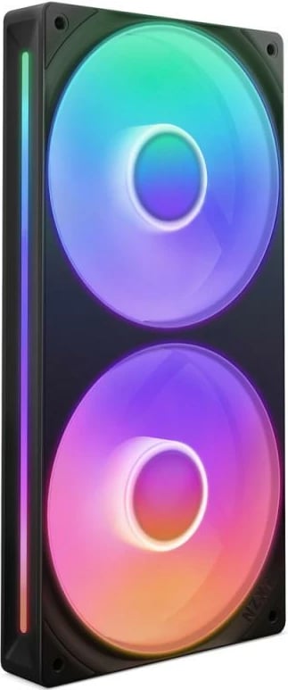 Ventilator kasë NZXT F Series F240 RGB Core RF-U24HF-B1 single-frame 240mm 500rpm 28–32 dB i zi