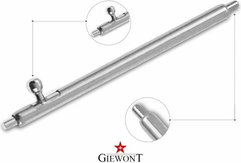 Teleskop çeliku për orë Giewont, 20mm