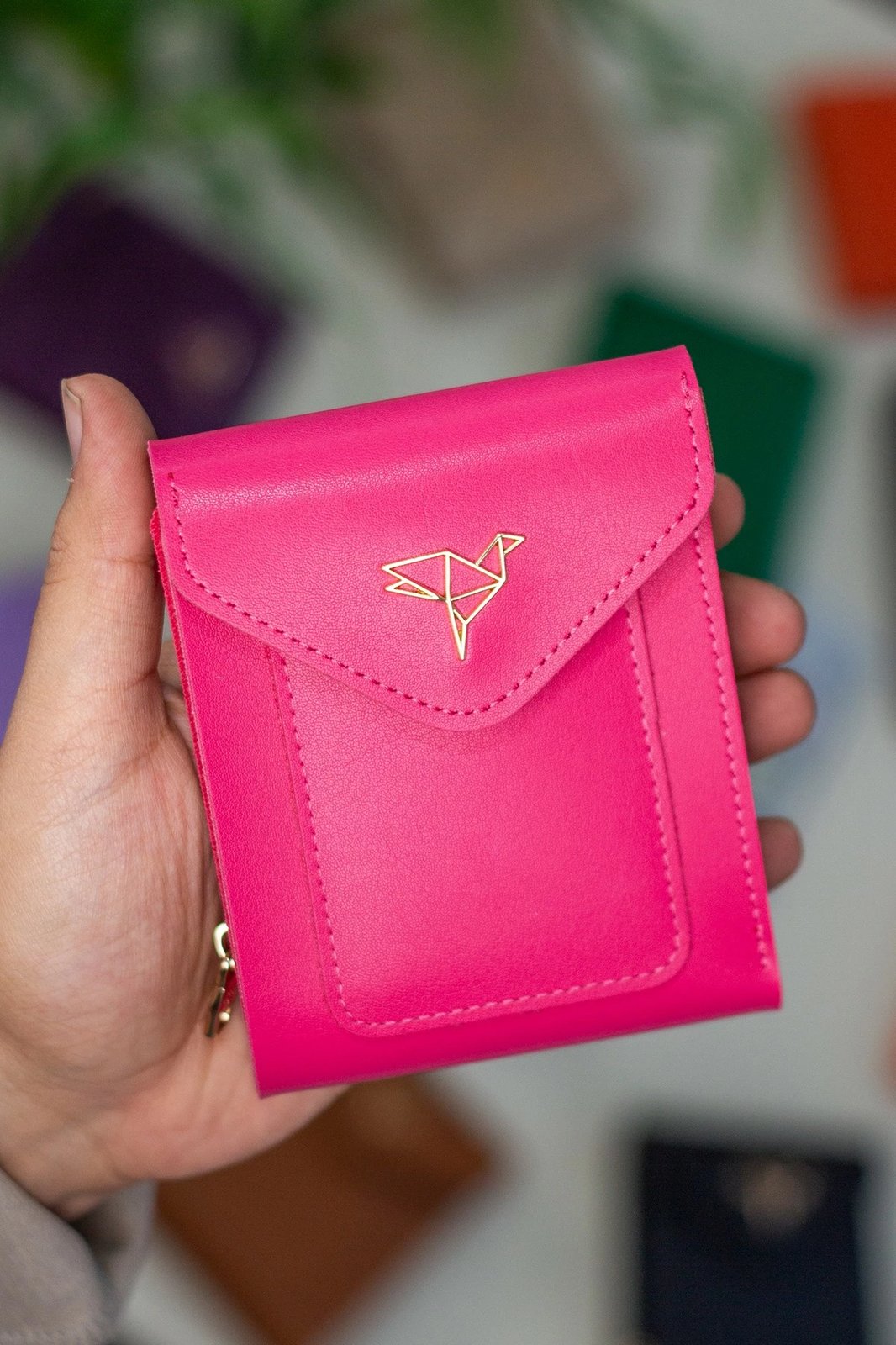 Portofol për gra, Zoozie Bags, fuchsia, Peru