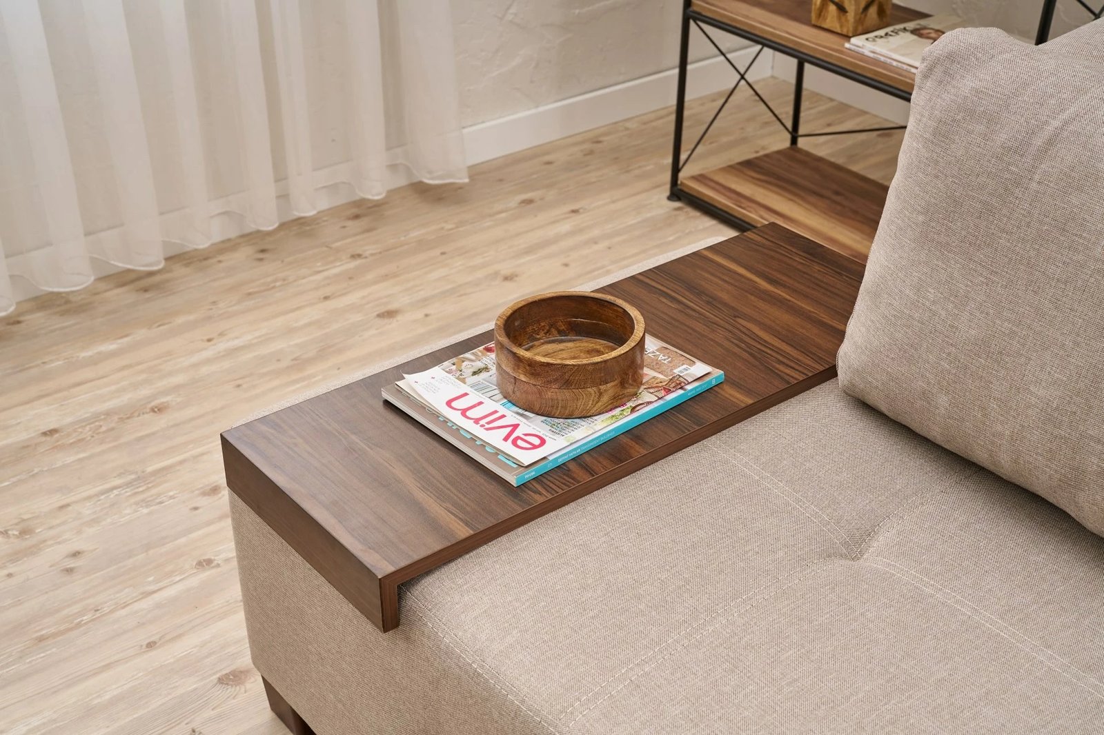 Divan-krevat 3 vendësh Atelier del Sofa, liri Perenna, krem