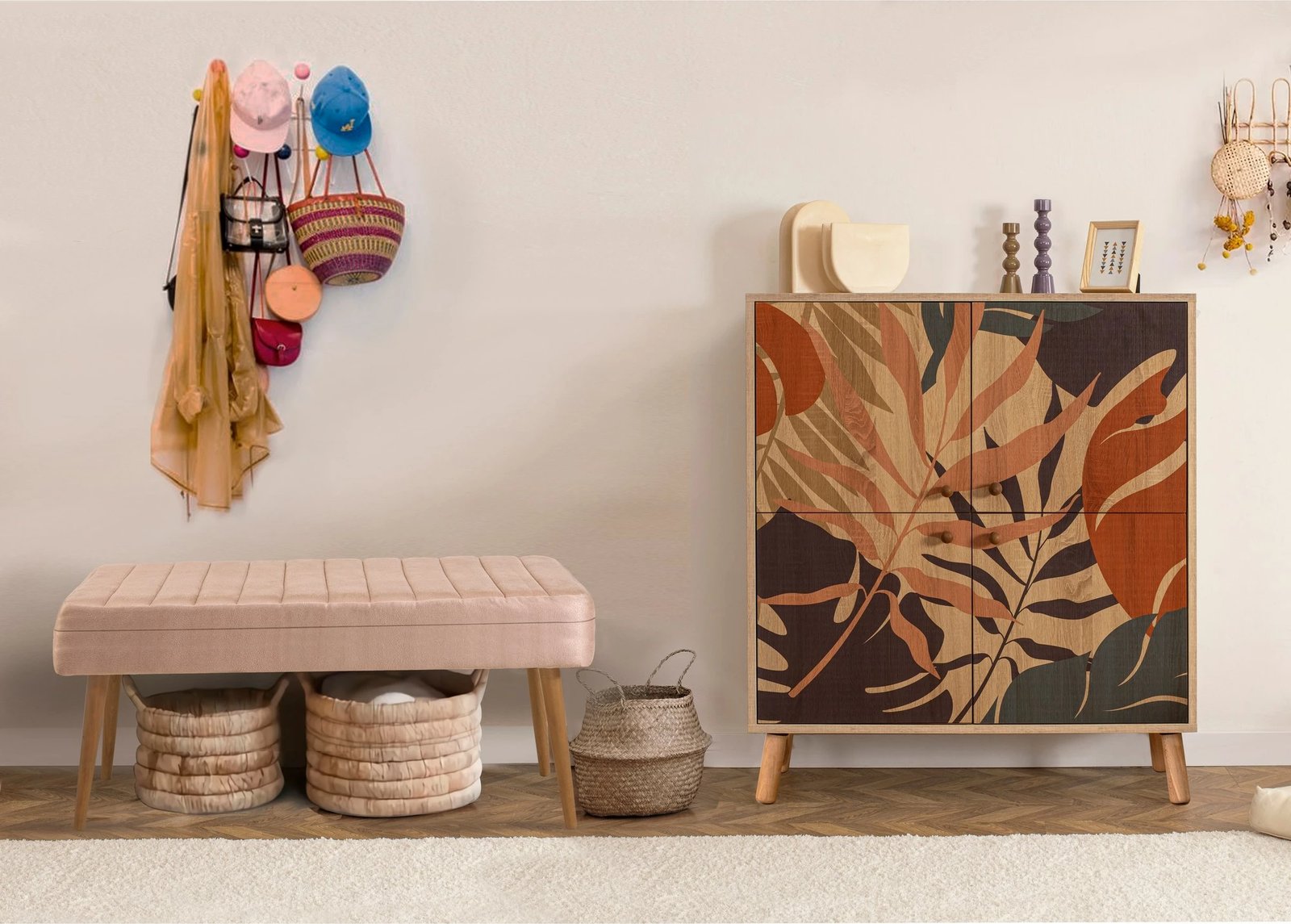 Set mobiljesh për korridor, Skye Decor, Sonomo-Stone, Multilux - 0900