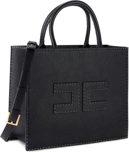 Çantë Elisabetta Franchi femra, e zezë