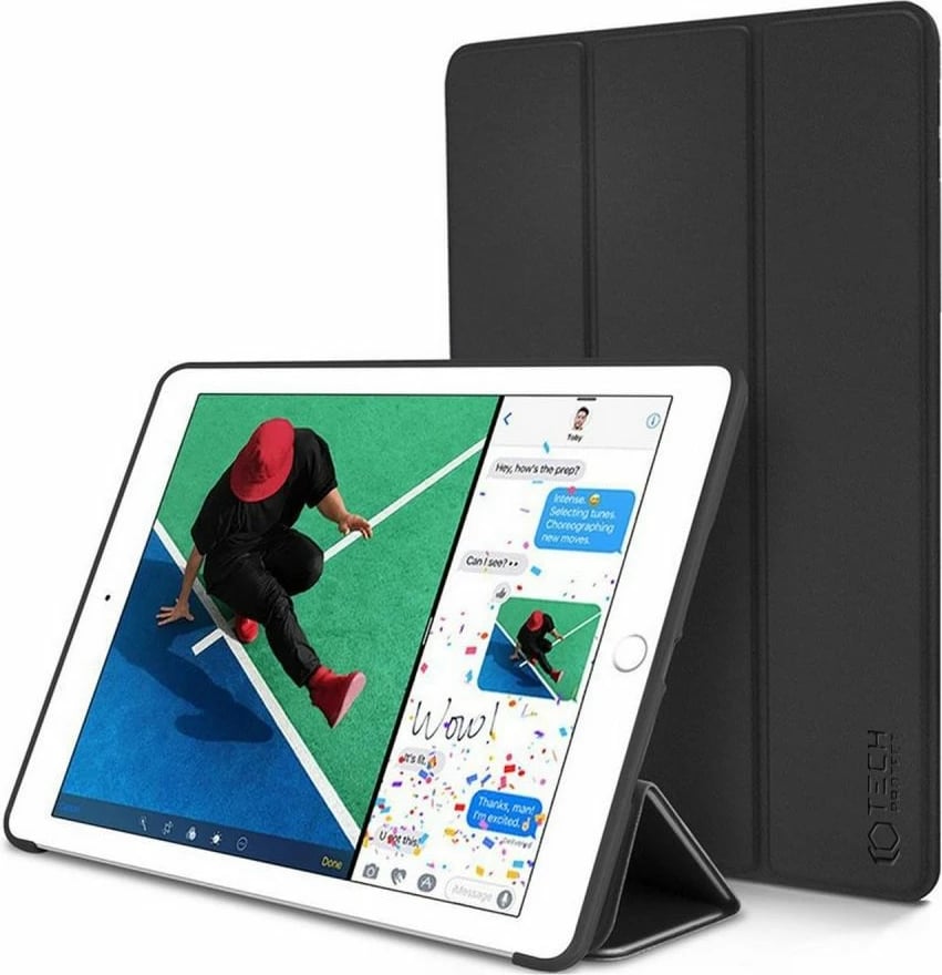 Mbështjellës Tech-Protect SmartCase për iPad Air 9.7" (2014), E zezë