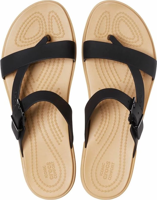 Shlapa për femra Crocs, të zeza
