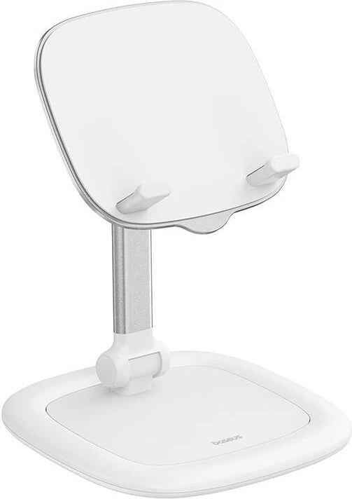 Mbajtëse tabletë/telefon Baseus Seashell, B10451501211-00, e bardhë Mbajtëse tabletë/telefon Baseus Seashell, B10451501211-00, e bardhë