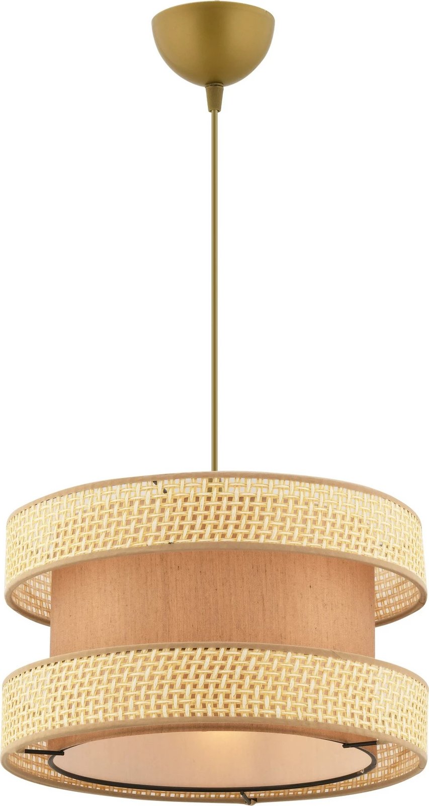 Llambë tavani Opviq, Halo Hazeran, ngjyrë camel dhe kafe Llambë tavani Opviq, Halo Hazeran, ngjyrë camel dhe kafe