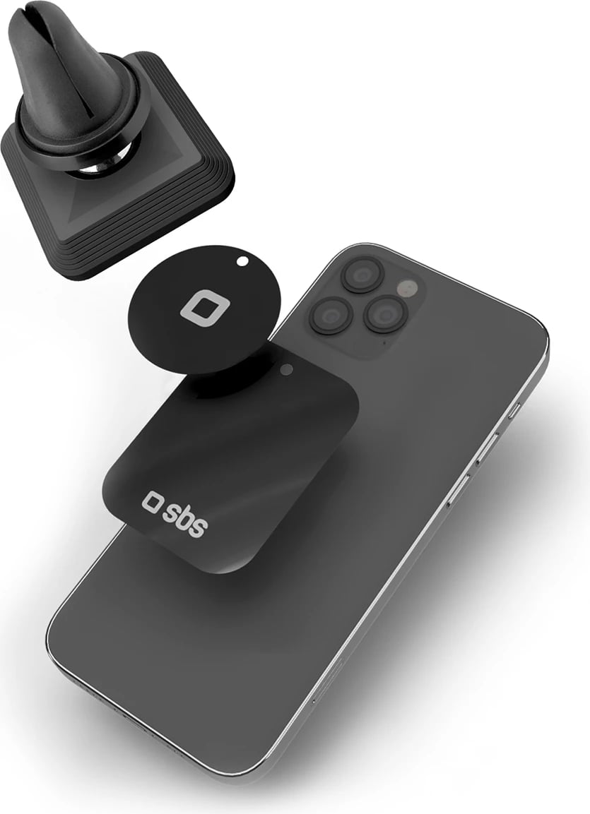 Mbajtës magnetik për celular SBS TESUPMAGLCLIP, i zi Mbajtës magnetik për celular SBS TESUPMAGLCLIP, i zi