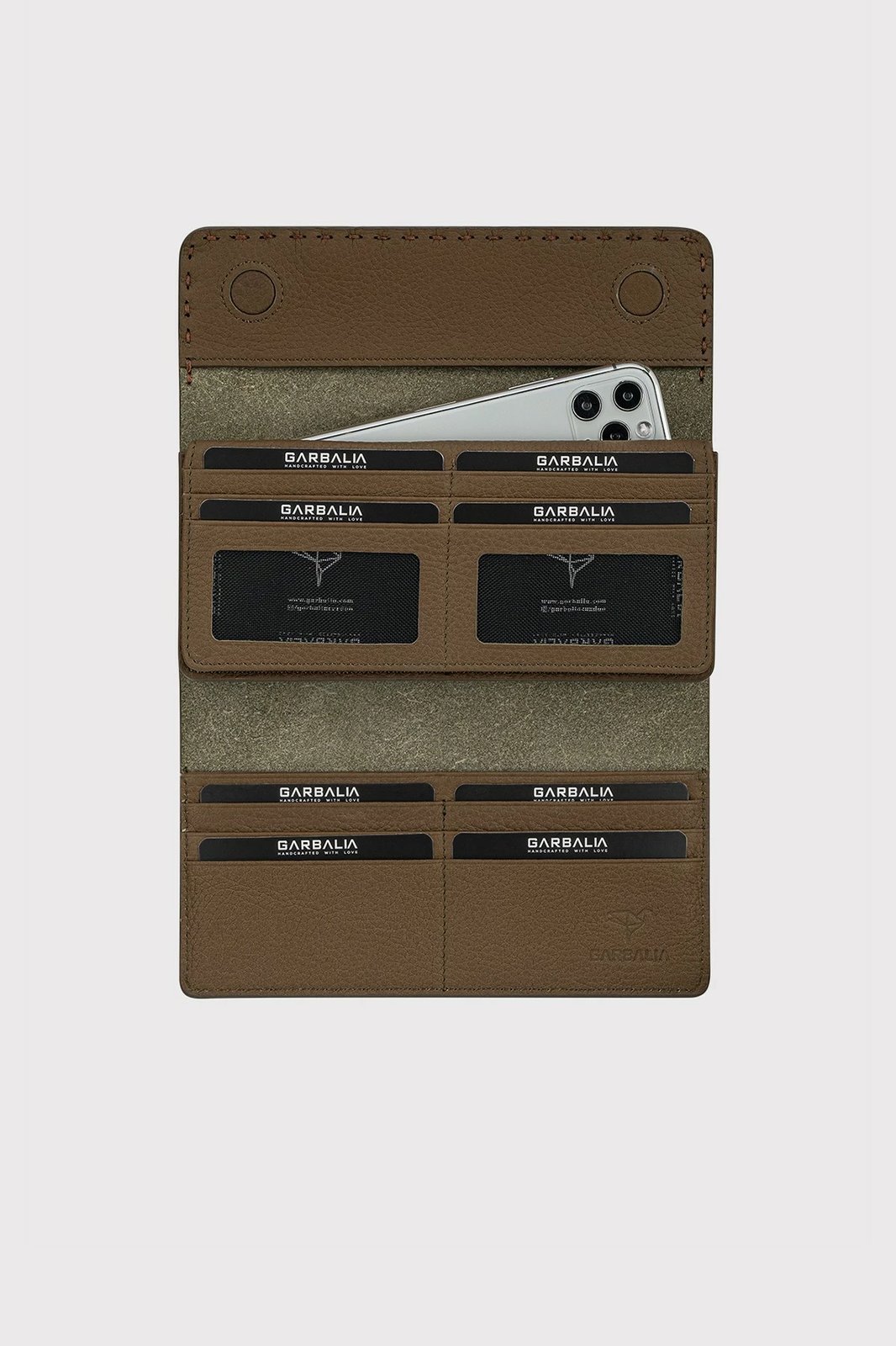 Portofol për gra, Zoozie Bags, Parıs, ngjyrë kaki