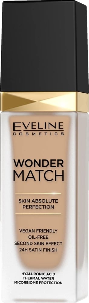 Fondatinë Eveline Cosmetics Wonder Match Foundation 30 Cool Beige 30ml
