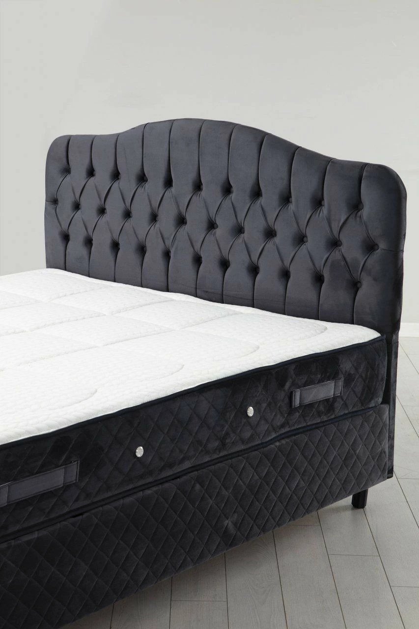 Set dyshe me dyshek, bazë dhe shtrat, Skye Decor, 140x200, anthracite
