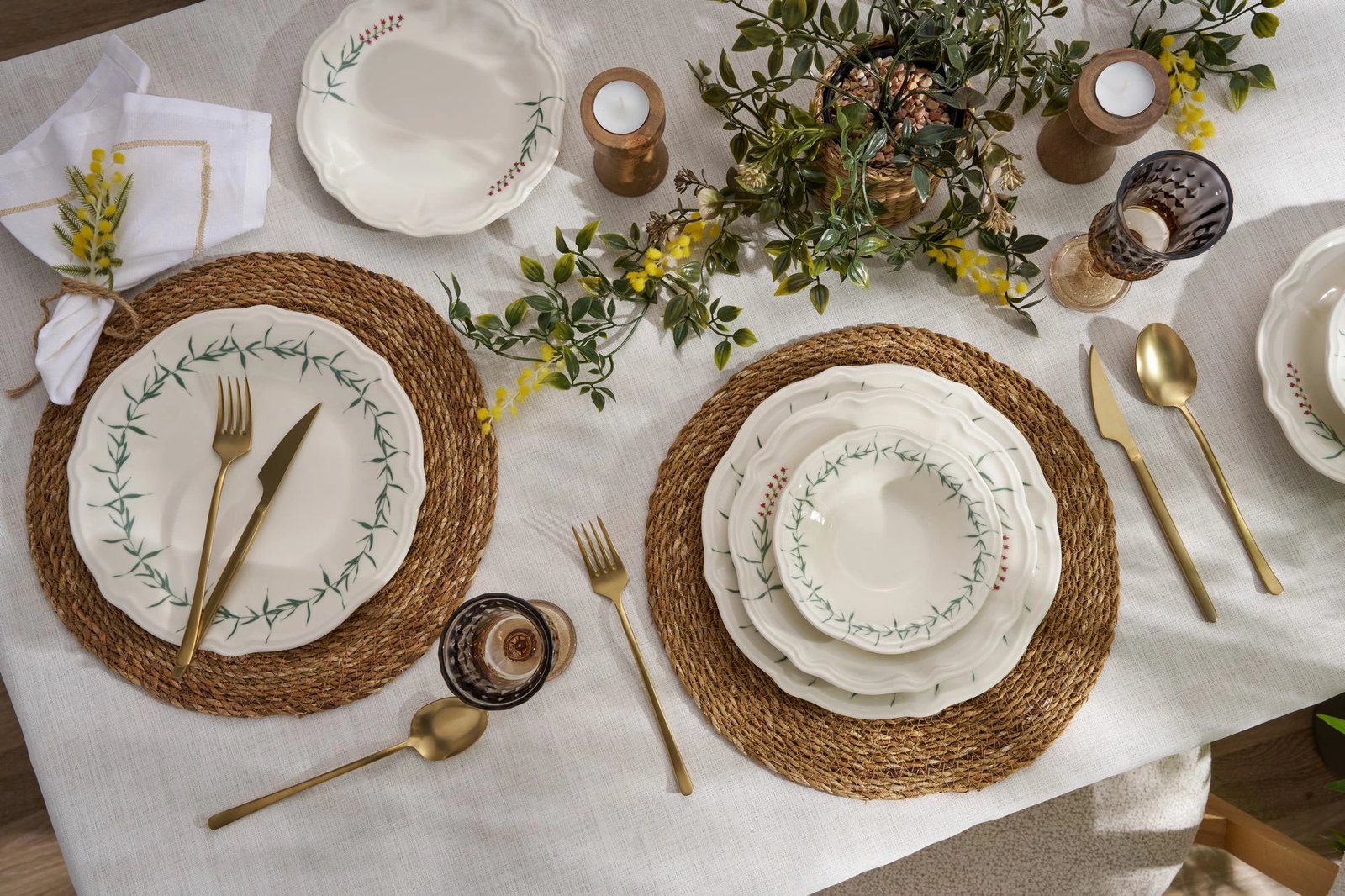 Set enësh për drekë (24 copë), Hermia Concept, Windsor Garden